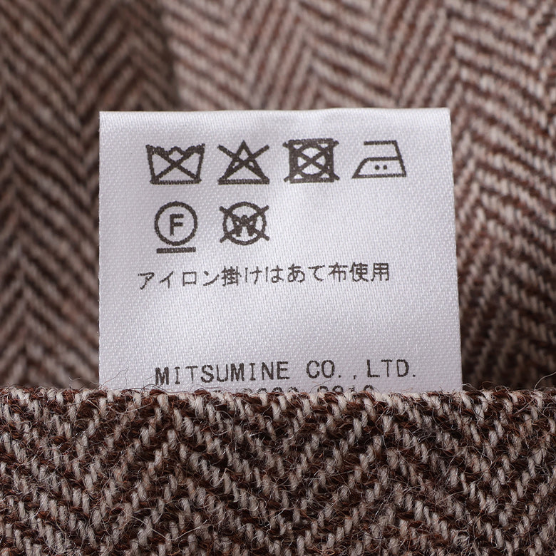 ROSS&SCOTTヘリンボーンベスト【Made in Japan】