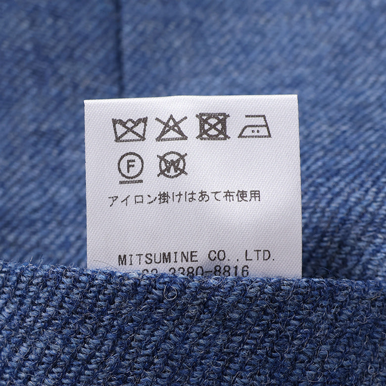 ROSS&SCOTTツイル無地ベスト【Made in Japan】