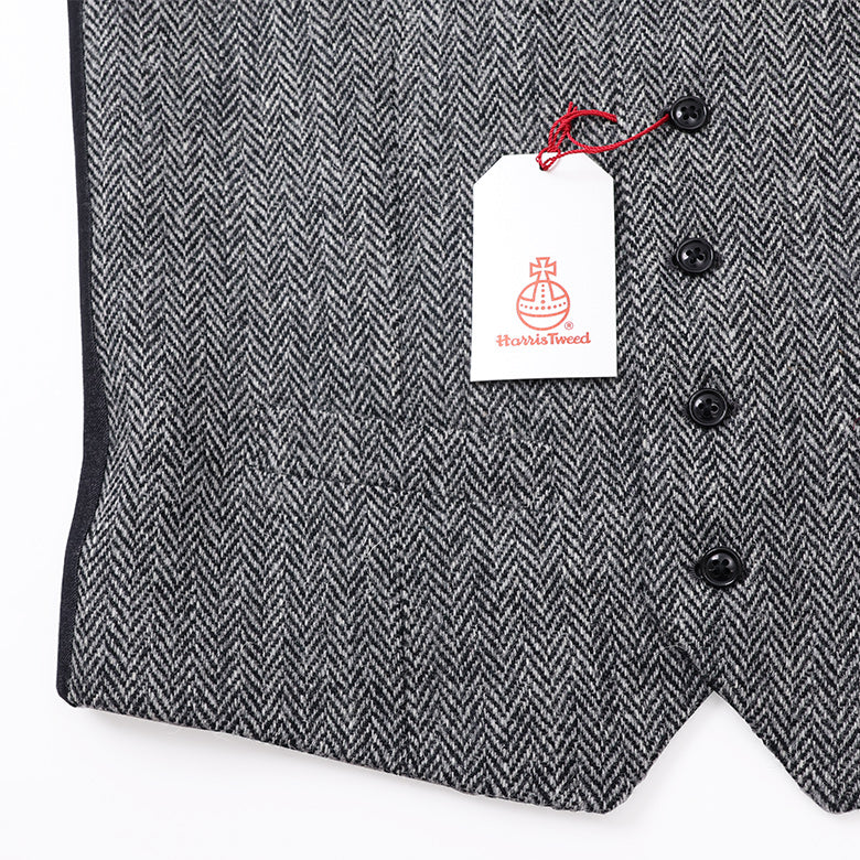 ハリスヘリンボーンベスト【Made in Japan】