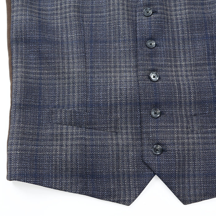 ロロピアーナMIXチェックベスト【Made in Japan】 – Mitsumine Online Shop