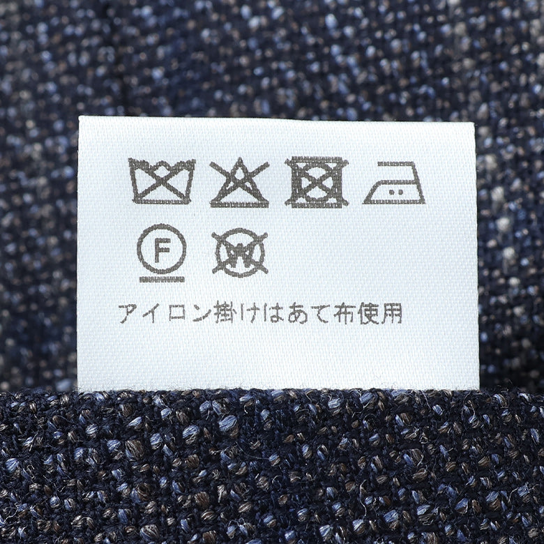 ロロピアーナMIXチェックベスト【Made in Japan】