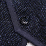 ロロピアーナバーズアイパイピングベスト【Made in Japan】