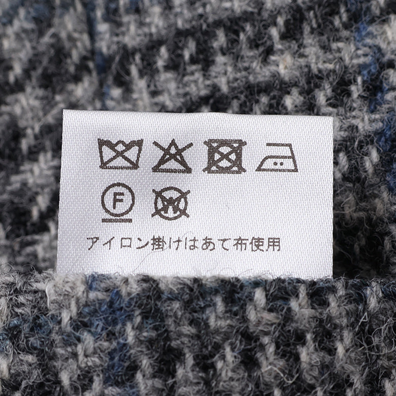 ハリスグレンチェックベスト【Made in Japan】