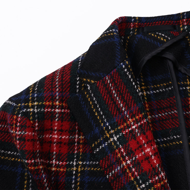 【Fly Jacket】ハリスチェックカラーペンジャケット【Made in Japan】