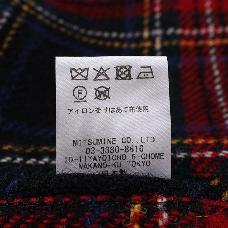 ハリスチェックペンアウターベスト【Made in Japan】