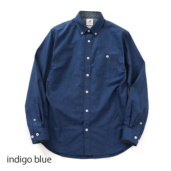 オリジナルダンガリーボタンダウンシャツ【Made in Japan
