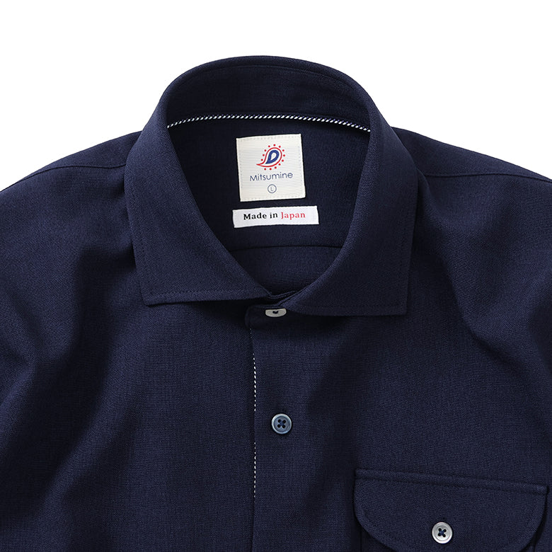 ストレッチポプリンシャツ【Made in Japan】