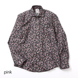 ボタニカルフラワープリントシャツ【Made in Japan】