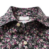 ボタニカルフラワープリントシャツ【Made in Japan】