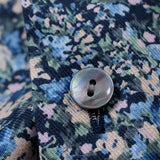 ボタニカルフラワープリントシャツ【Made in Japan】