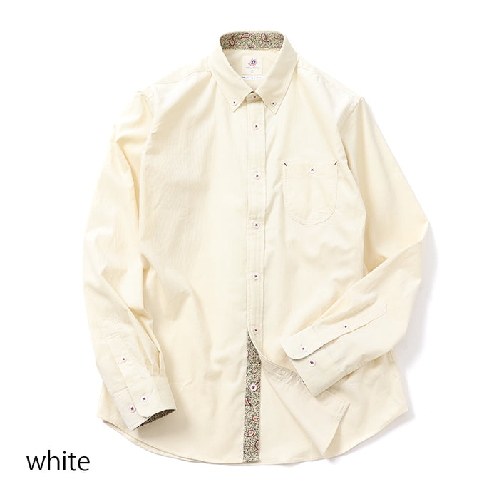 オリジナルコーデュロイボタンダウンシャツ【Made in Japan