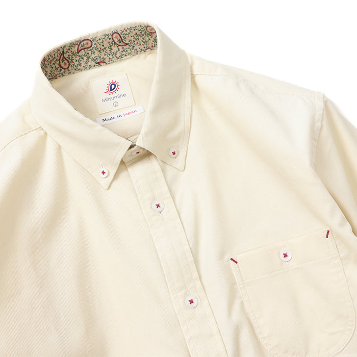 オリジナルコーデュロイボタンダウンシャツ【Made in Japan
