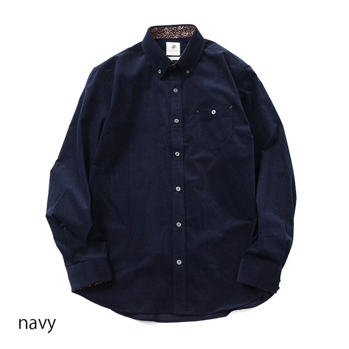 オリジナルコーデュロイボタンダウンシャツ【Made in Japan