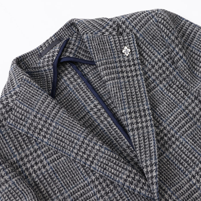 Fly Jacket】ハリスグレンチェックジャケット【Made in Japan