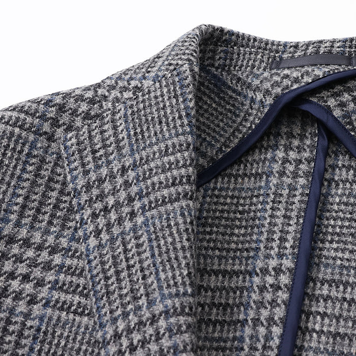 Harris Tweed × Mitsumine ジャケット グレンチェック L Harris Tweed × Mitsumine ジャケット グレンチェック L Excellent
