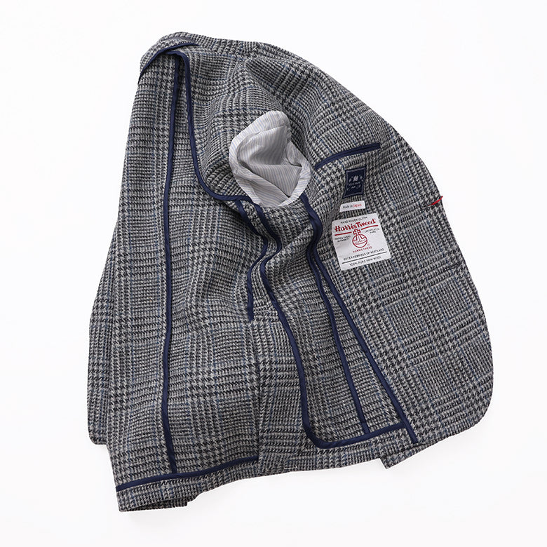 【Fly Jacket】ハリスグレンチェックジャケット【Made in Japan】