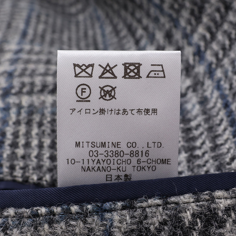 【Fly Jacket】ハリスグレンチェックジャケット【Made in Japan】