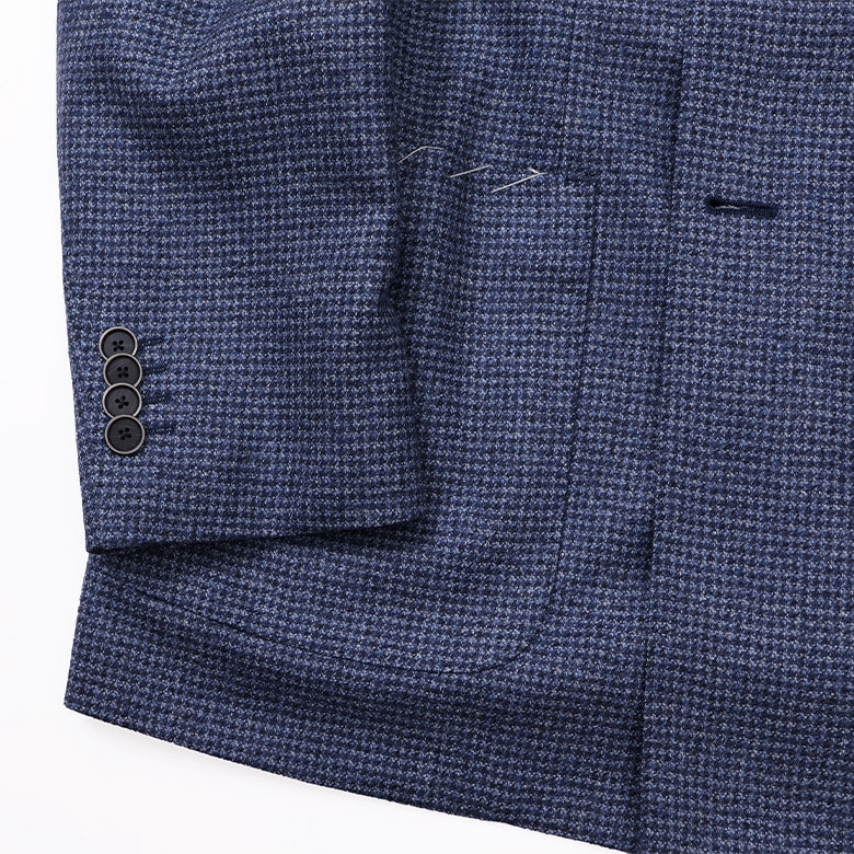 【Fly Jacket】ダブルアンジェリコ杢千鳥ジャケット【Made in Japan】