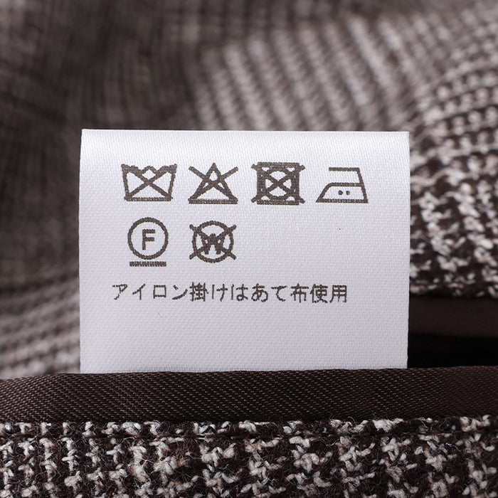 Fly Jacket】ロロピアーナグレンチェックジャケット【Made in Japan