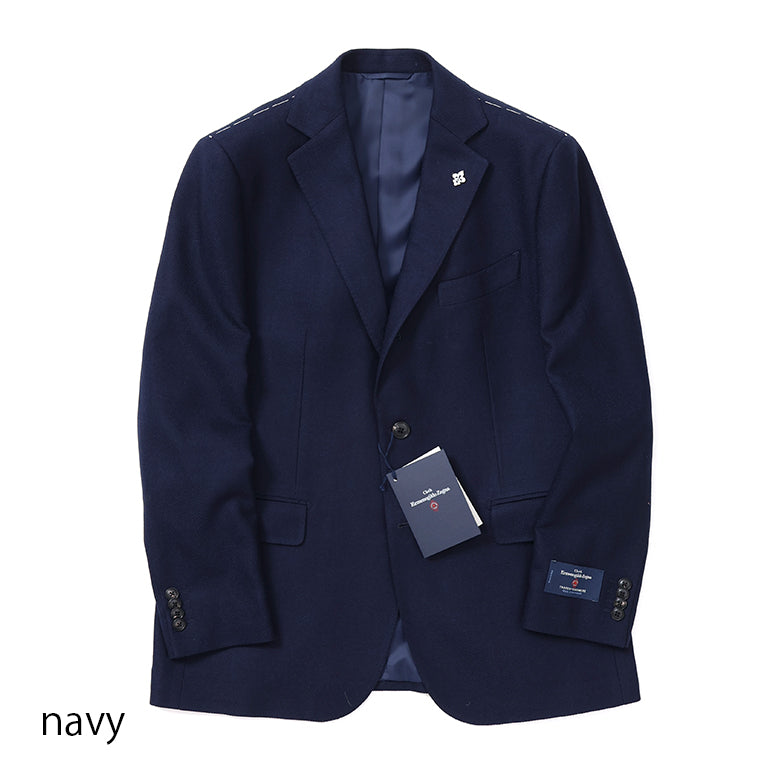 ゼニアトロフェオツイル無地ジャケット【Made in Japan】