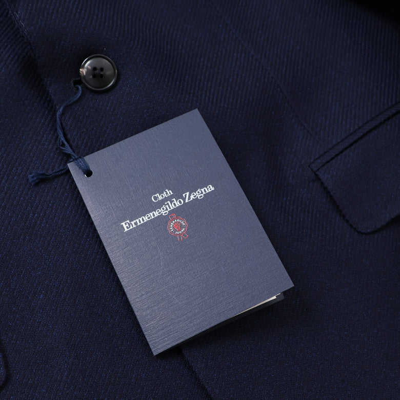 ゼニアトロフェオツイル無地ジャケット【Made in Japan】