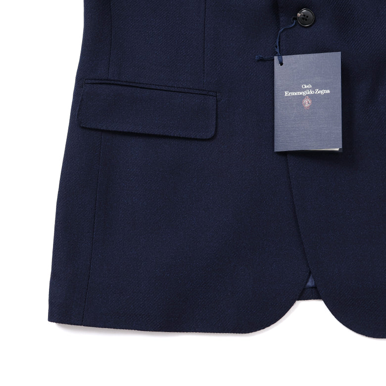 ゼニアトロフェオツイル無地ジャケット【Made in Japan】