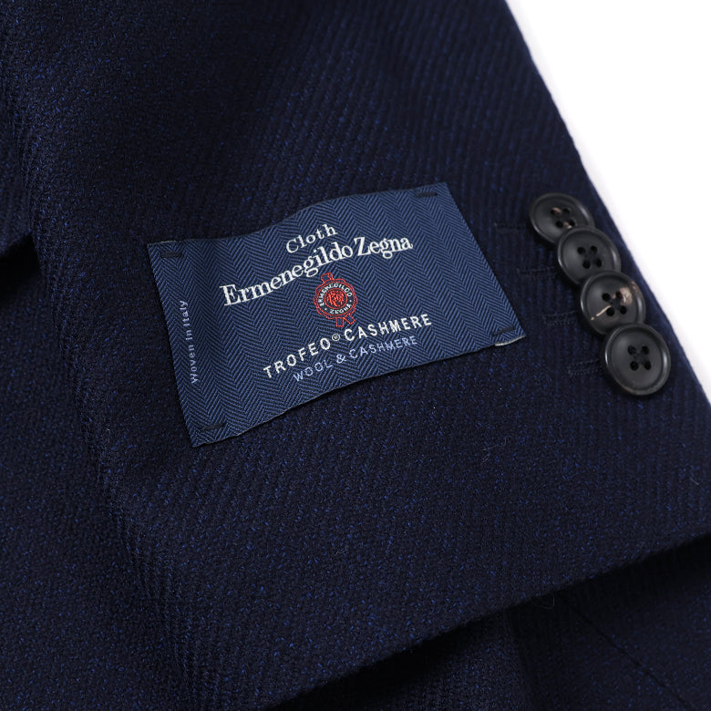 ゼニアトロフェオツイル無地ジャケット【Made in Japan】