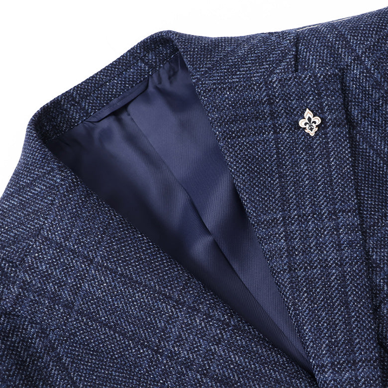 ゼニアトロフェオトーンチェックジャケット【Made in Japan】