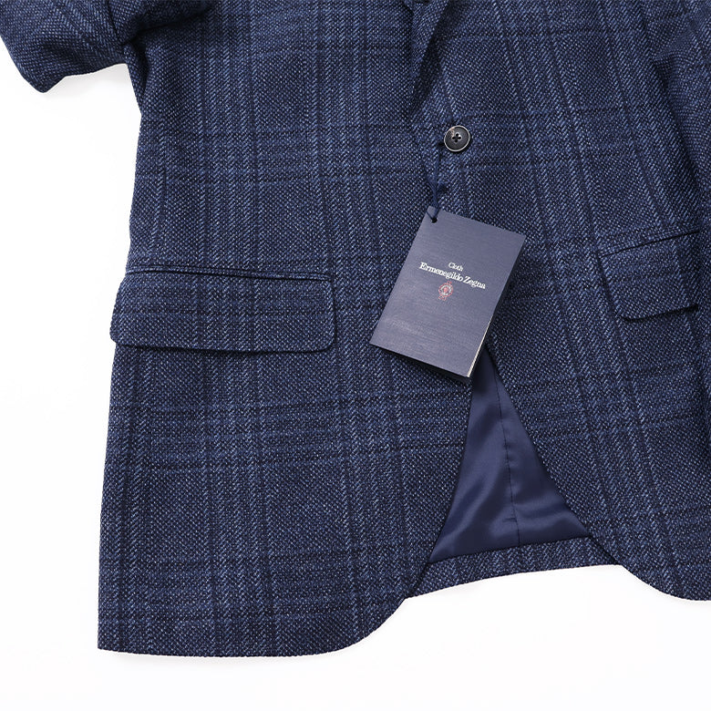 ゼニアトロフェオトーンチェックジャケット【Made in Japan】