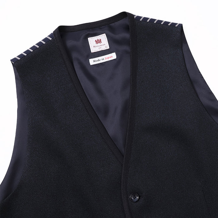 テックツイードパイピングベスト【Made in Japan】 – Mitsumine Online 