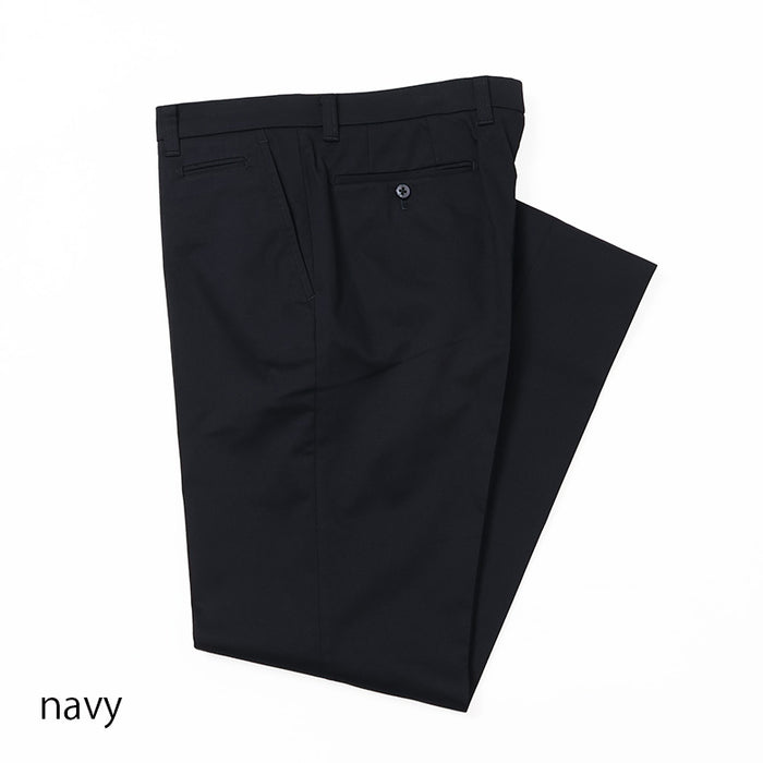 パネル生地　ピーチ① ピーチストレッチツイルパンツ（ノータック）【Made in Japan