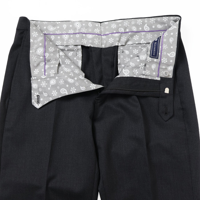 パンツ fumi01 FUMIKA UCHIDA(フミカウチダ) DOUBLE FACED ZIP FLARED PANT