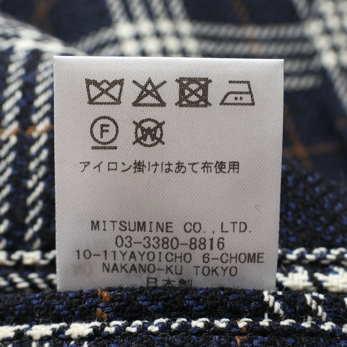 チェックツイードアウターベスト【Made in Japan】 – Mitsumine