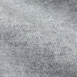【尾州】カシミヤ混ストレッチフラノ無地（ノータック）【Made in Japan】