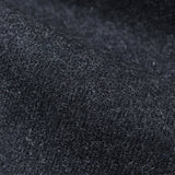 【尾州】カシミヤ混ストレッチフラノ無地（ノータック）【Made in Japan】