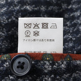 千鳥スライバーニットジャケット