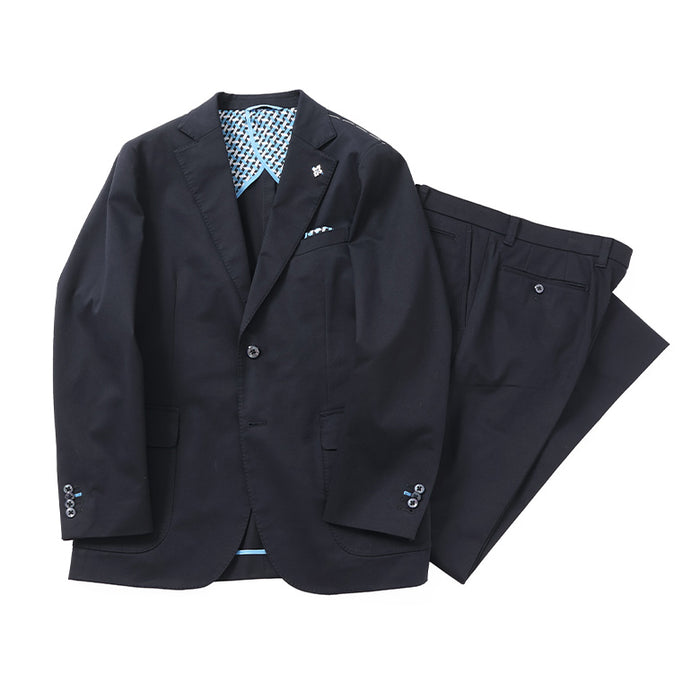 ノンビリチック ピーチストレッチツイルパンツ（ノータック）【Made in Japan