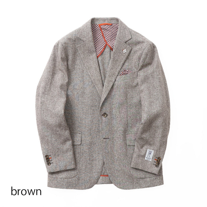 尾州ツィードホームスパンジャケット – Mitsumine Online Shop
