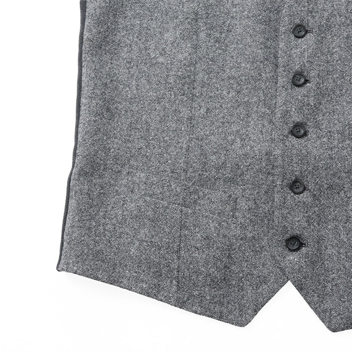 100ＡＢ７　ジャケット＆ベスト　ツイード　ホームスパン 100AB7 ジャケット＆ベスト ツイード ホームスパン 尾州ツィード
