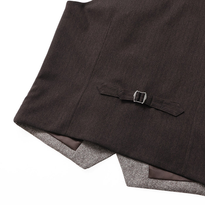 尾州ツィードホームスパンベスト【Made in Japan】 – Mitsumine Online