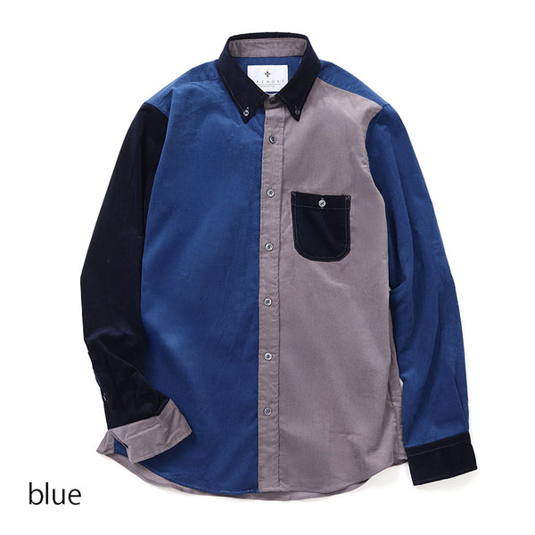 21ウェルコーデュロイギミックシャツ【Made in Japan】