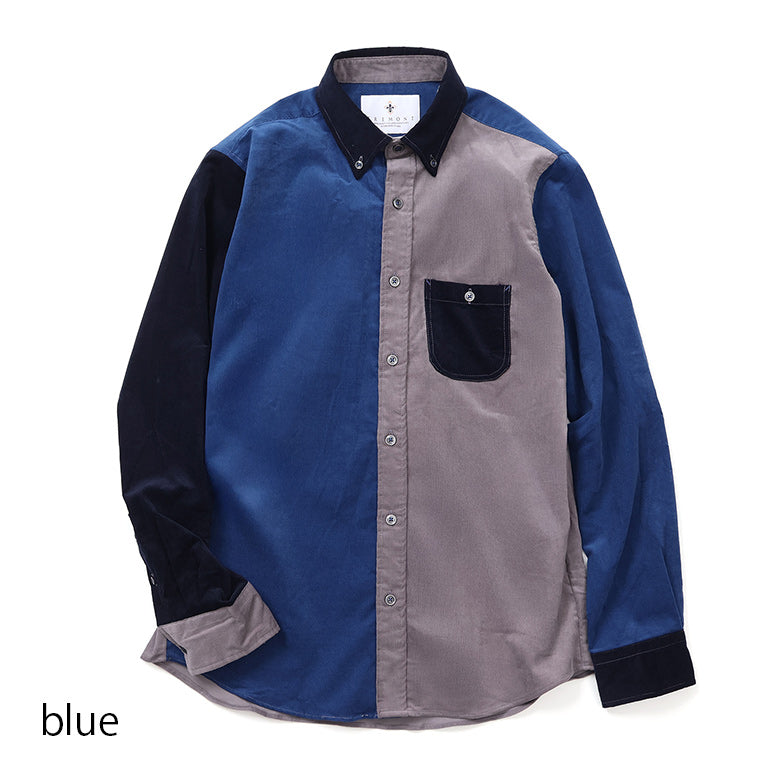 21ウェルコーデュロイギミックシャツ【Made in Japan】