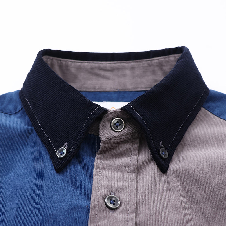 21ウェルコーデュロイギミックシャツ【Made in Japan】