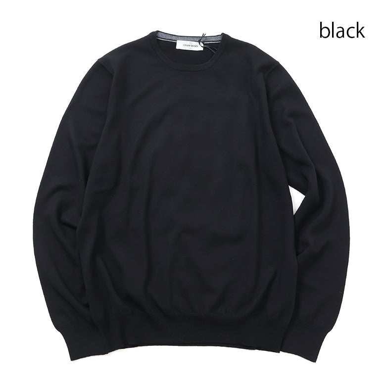 GRAN SASSO クルーネックニット【Made in Italy】
