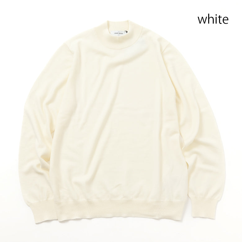 GRAN SASSO モックネックニット【Made in Italy】