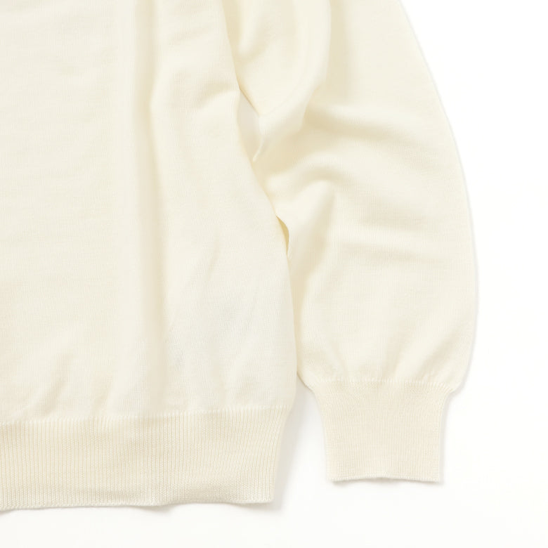 GRAN SASSO モックネックニット【Made in Italy】
