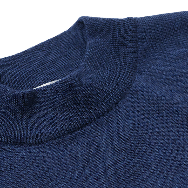 GRAN SASSO モックネックニット【Made in Italy】