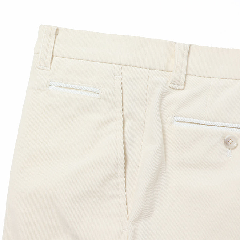 18ウェルストレッチコーデュロイパンツ（ノータック）【Made in Japan】