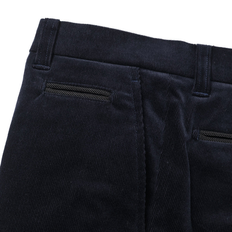 18ウェルストレッチコーデュロイパンツ（ノータック）【Made in Japan】