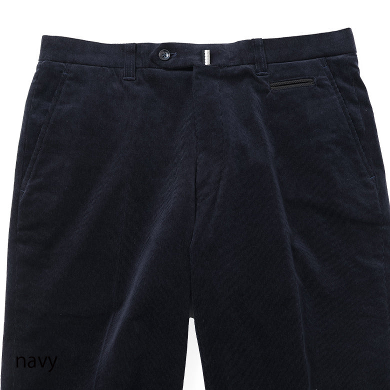18ウェルストレッチコーデュロイパンツ（ノータック）【Made in Japan】